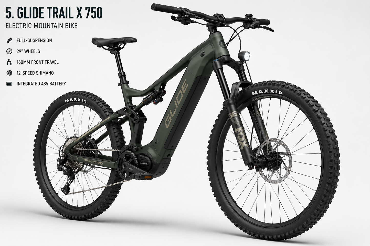Glide Trail X 750 Electric Mountain Bike